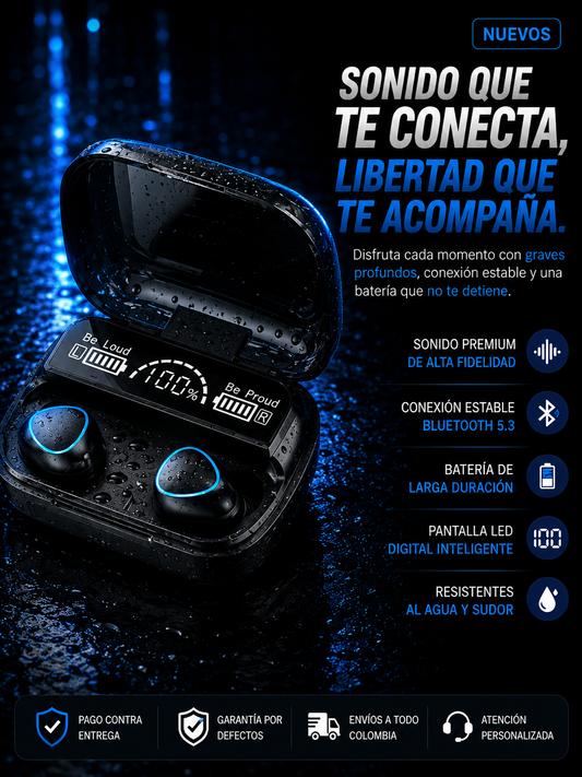 Audifonos Inalambricos M10 Tws