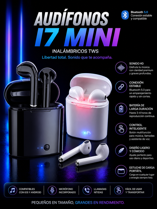 Audifonos Inalambricos Tws I7 Mini